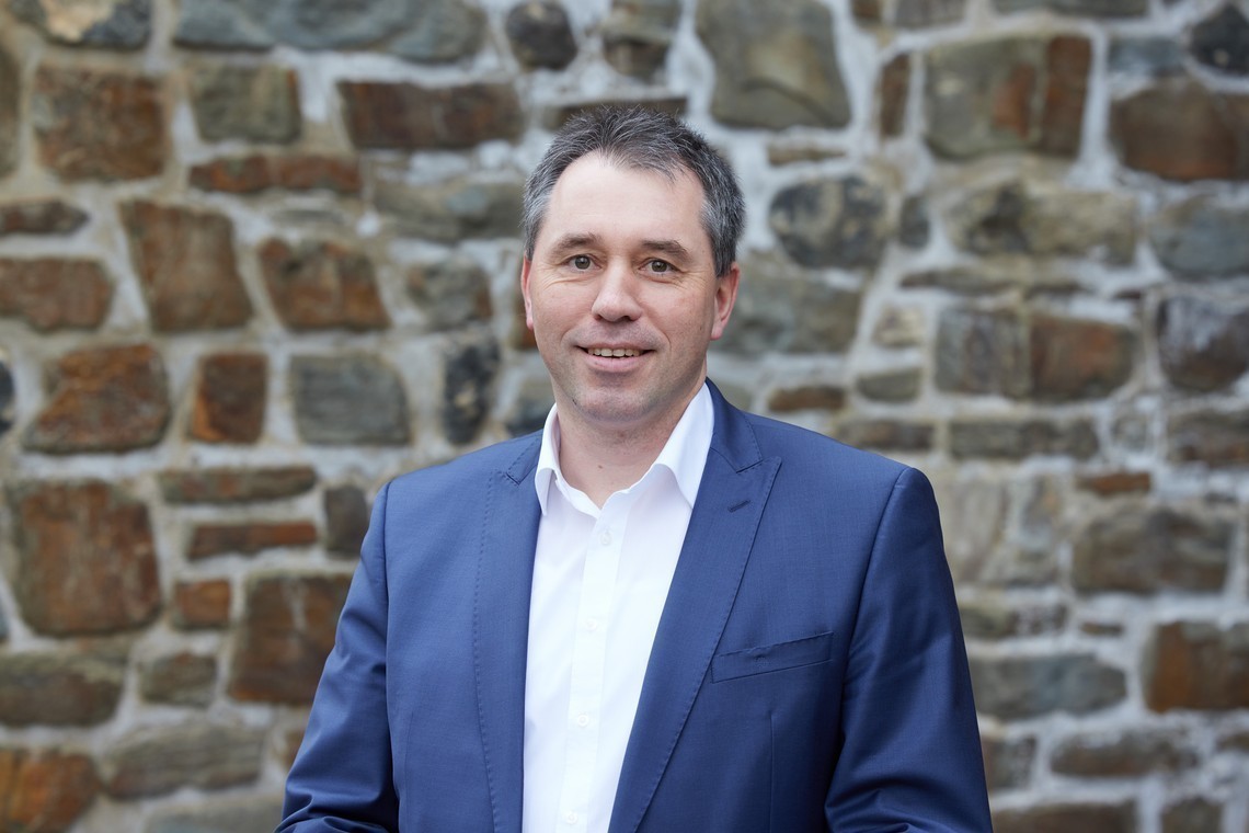 Dr. Daniel Linke, Vorstandsvorsitzender der BÄKO Ost eG, und Vorstandsmitglied im Verein "Alumni und Freunde der ADG"